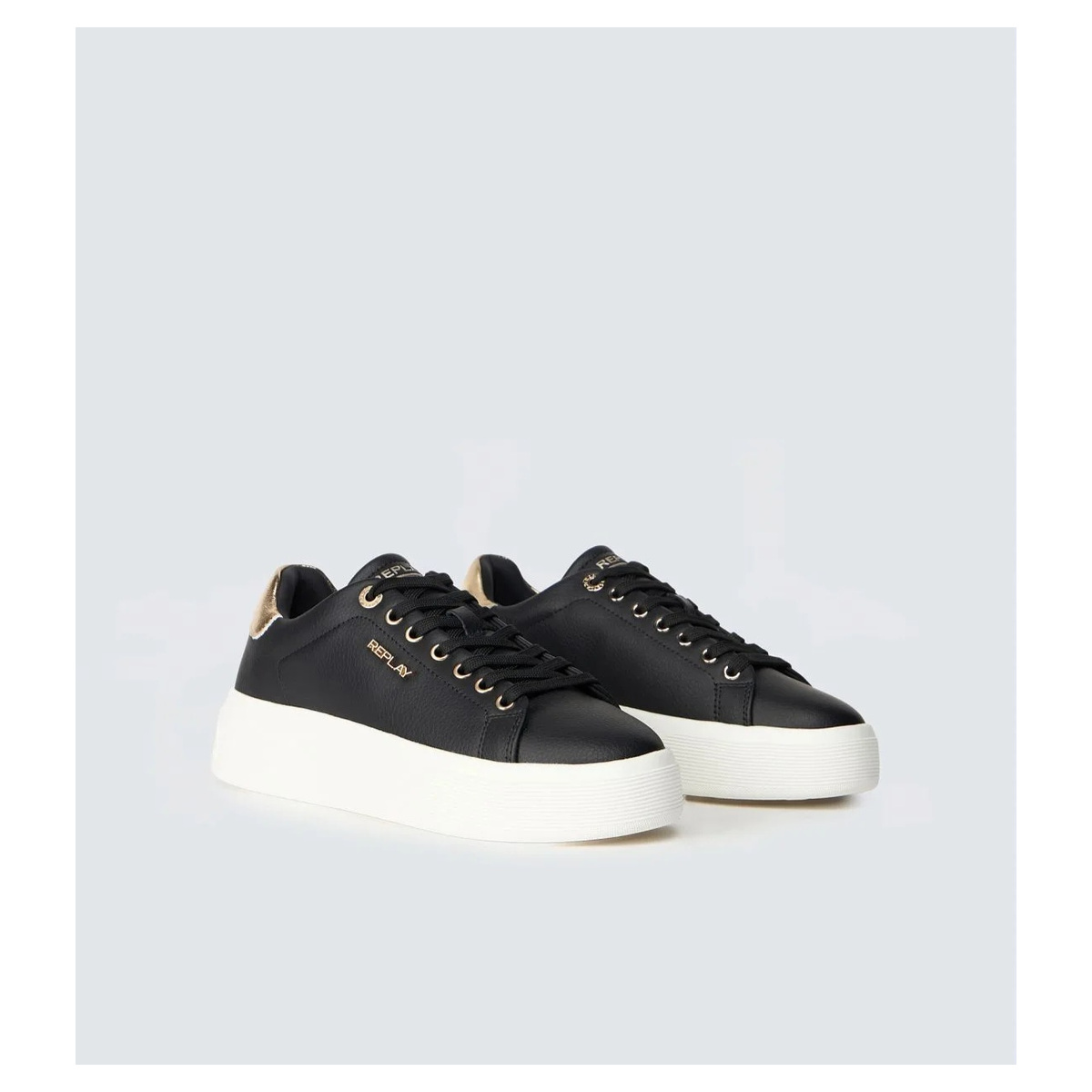 Replay RZ8F000AL Γυναικεία Sneakers Μαύρα