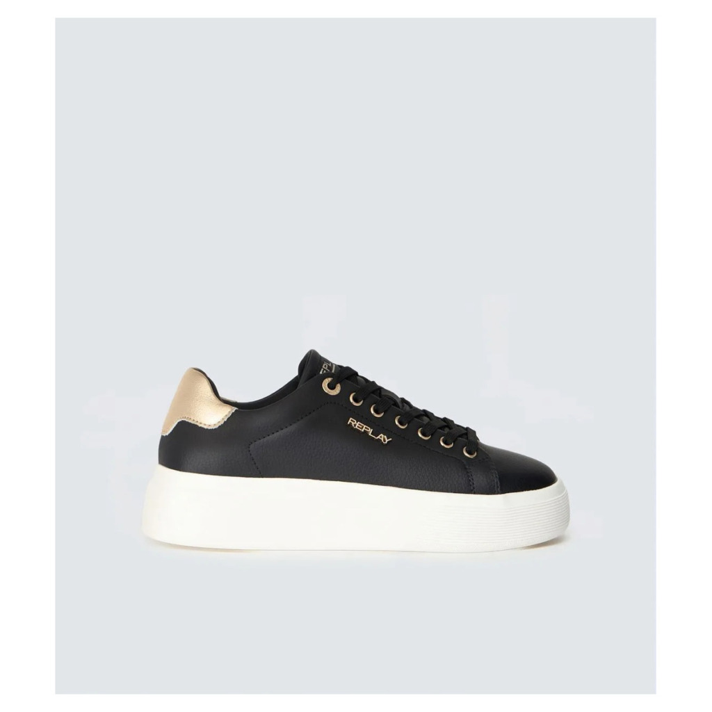 Replay RZ8F000AL Γυναικεία Sneakers Μαύρα
