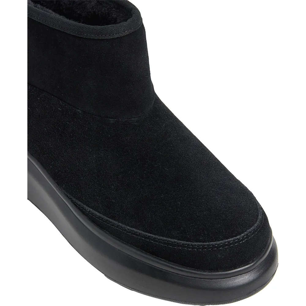 Λεπτομέρεια suede Pepe Jeans PLS500038 Yara Mix W μαύρο μποτάκι